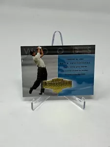 2004 Upper Deck Golf Gold Leaderboard Tiger Woods Card #58 BUF - Picture 1 of 2