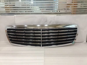 2002-06 for Mercedes E55AMG E350 500 W211 Black Grille Chrome Frame Pre-Facelift - Bild 1 von 9