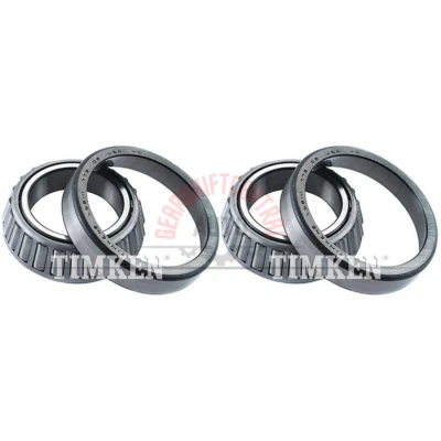 Juego de 2 cojinetes de rueda Timken interiores delanteros y carreras para Ford Fairmont 1978-1983 Foto 1 de 4