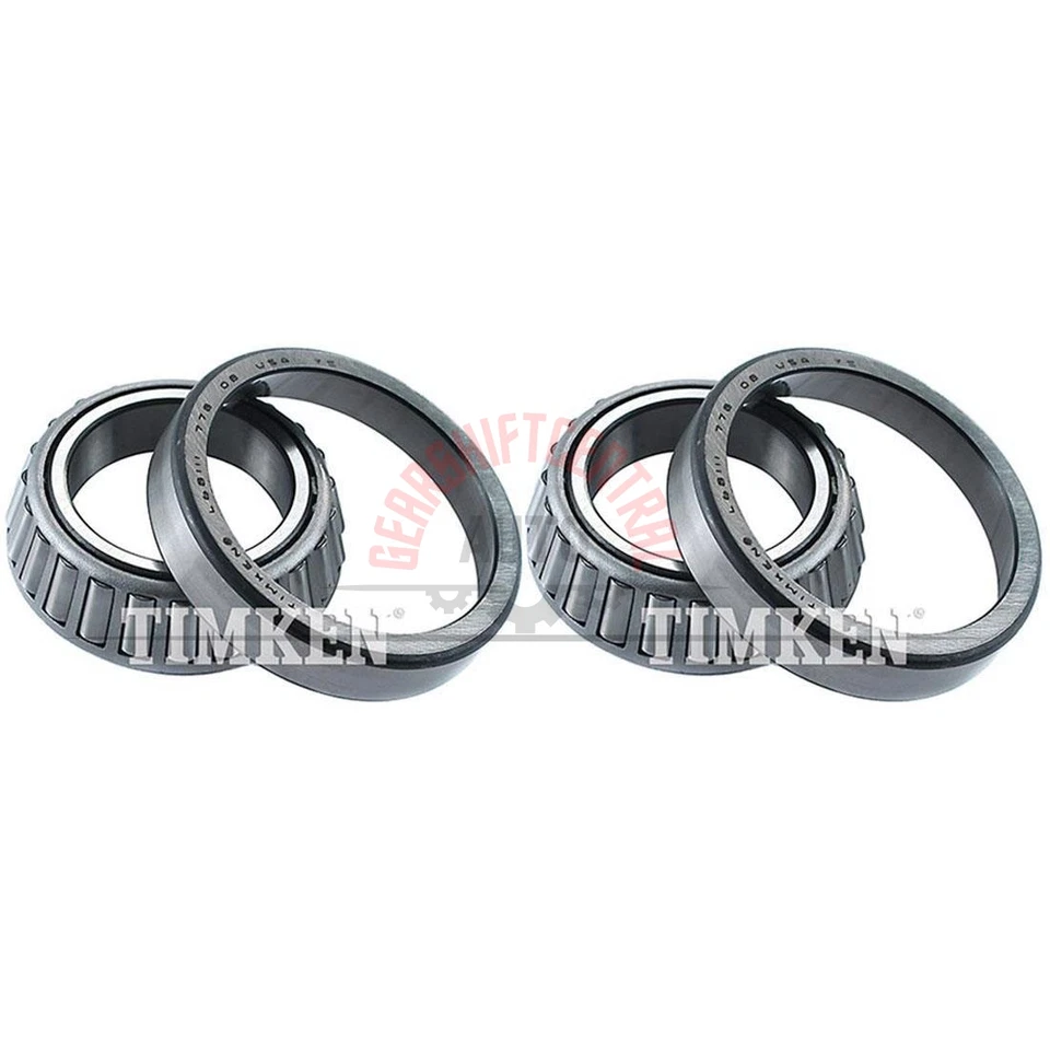 Juego de 2 cojinetes de rueda Timken interiores delanteros y carreras para Ford Fairmont 1978-1983 Foto 1 de 4