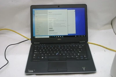 DELL LATITUDE E7440 14" I5-4310U 2GHZ 8GB 256GB SSD WIFI CAM W/AC ADAPTER T8 - Image 1 of 4