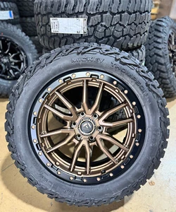 20x9 Fuel D681 Rebel Bronze Wheels 32" Baja AT Tires 5X5 Jeep Gladiator JT - Picture 1 of 6