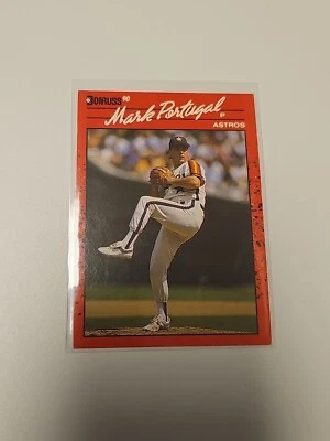 1990 Donruss Mark Portugal Houston Astros #542 - Image 1 of 2