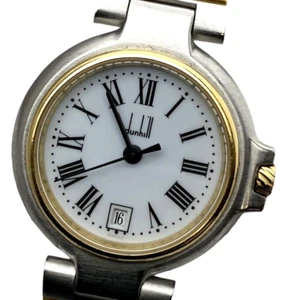 DUNHILL Millennium Women's Quartz Watch Stainless Steel 26mm Gold - Picture 1 of 24