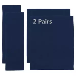 2 Set Replacement Cover Canvas for Directors Chair, Navy, 20cm X 52cm + 52cm - Picture 1 of 6