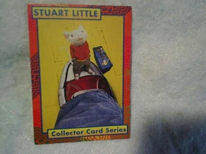 2000 STUART LITTLE MOVIE TRADING CARD #1,Stringsters Collector Series,m.j.fox - Picture 1 of 2