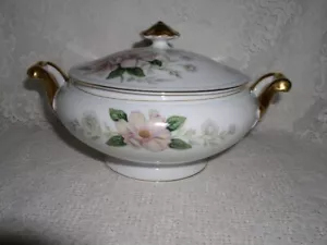 Grace China Rochelle Casserole Covered Serving Vegetable Bowl Dish Excellent - Picture 1 of 5
