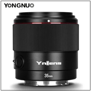 Lente de enfoque automático de fotograma completo gran angular YONGNUO YN35 mm F2S DF DSM para Sony E-Mount - Imagen 1 de 6