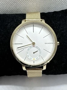 Skagen Hagen SKW2436 Women's Gold Stainless Steel Mesh Analog Dial Watch AEA326 - Picture 1 of 11