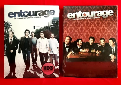 Entourage DVD The Complete Fifth & Sixth Season 2009 Lot NEW - Image 1 of 4