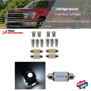 LED Car Interior Lamp Package Kit For Ford F350 F450 Super Duty 1999-2016 14pcs - Bild 1 von 8