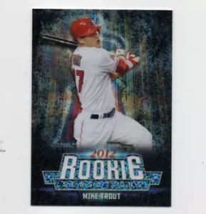 2015 Topps Update Chrome Rookie Sensations Mike Trout - Picture 1 of 1