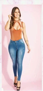 Pantalones de mezclilla originales para mujer WG ¡importados! Talla 12 - Imagen 1 de 3