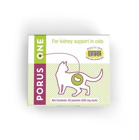 New Porus One Kidney Support in Cats, 30 Packets by Dechra, st USA free shipping - Image 1 of 3