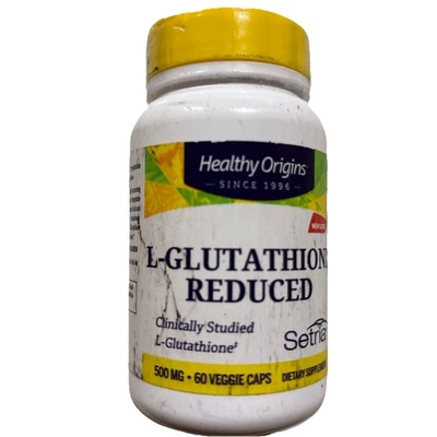 Healthy Origins - L-Glutatión Reducido 500 mg 60 Cápsulas Foto 1 de 4