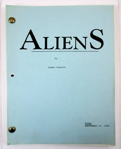 "Aliens" Final Draft Drehbuch/Drehbuch James Cameron Sept. 1985 20th Century Fox - Bild 1 von 3