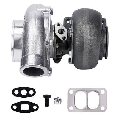 T70 Turbo T3 V Band Flange A/R .70 .82 Oil Cooled Turbocharger up to 500HP - Image 1 of 4