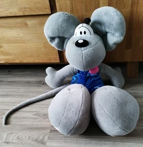 XXL Diddl Maus über 60 cm grau Stofftier Kuscheltier Plüschtier Diddlmaus Hose  - Bild 1 von 5