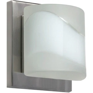 Besa Lighting 1WS-787399-LED-SN Paolo Wall Sconce Satin Nickel - Picture 1 of 2