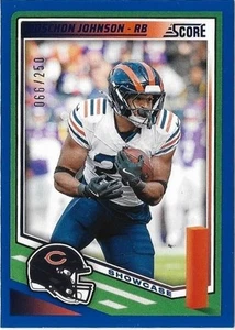 Puntuación Panini ROSCHON JOHNSON 2025/250 escaparate #20 Bears Texas Longhorns 🔥🏈🔥 - Imagen 1 de 1