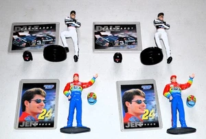 1997 Winner's Circle 4 lose Startaufstellungsfiguren, 2 Earnhardt und 2 Gordon - Bild 1 von 4