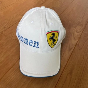 Ferrari Kimi Raikkonen F1 Japan GP Cap Unused With Minor Sun Fade - Picture 1 of 8