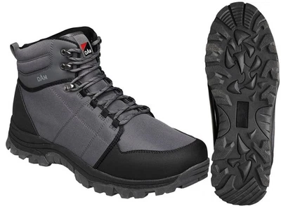 DAM Iconiq Wading Boots Cleated taglia 46/47 scarpe da wat con suola profilo in gomma