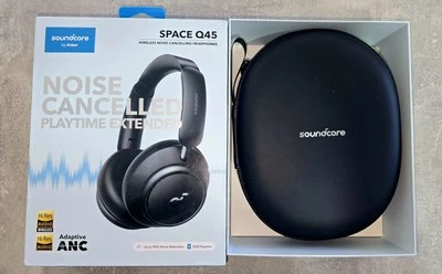 soundcore Space Q45 Bluetooth Kopfhörer ANC 50 Std. Schwarz  - Bild 1 von 3