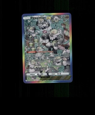 HOLO Passimian Card Passimian Pokemon Card Rainbow READ DESCRIPTION BELOW p1 - Image 1 of 2