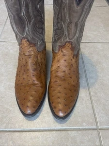 Dan Post Original Strauß Western Cowboystiefel Größe 10 - Bild 1 von 13