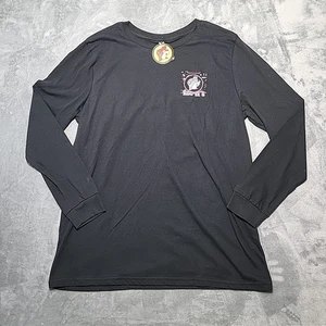 Camisa Buc-ee's Para Hombre Grande Negra Manga Larga Groovy Música Gráfica Camiseta - Imagen 1 de 15