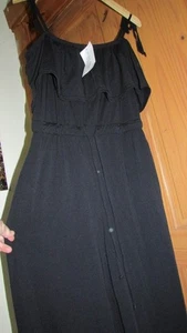In the Style schwarzer Overall mit weitem Bein Größe 14, neu mit Etikett - Bild 1 von 3