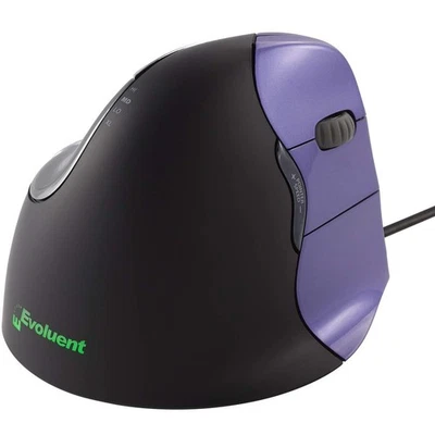 Evoluent VM4S Vertical Mouse 4 Small for Right Hand – Ergonomic Mouse Wired U... - Image 1 of 4