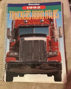 truckers road atlas 1992 Gousha Maps Book - Picture 1 of 6