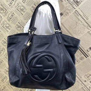 Gucci Tote Bag Soho Cellarius Interlocking GG FS690 from Japan - Picture 1 of 19