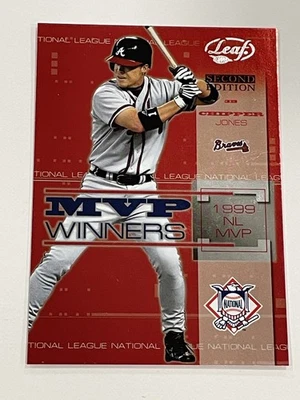 2004 Leaf Baseball MVP Winners - Chipper Jones - Atlanta Braves - Image 1 of 2