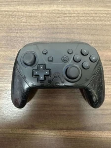 Black Wireless Pro Controller Gamepad Compatible With Switch Very Good 8E - Picture 1 of 3