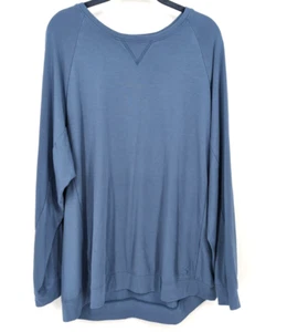 Cozy Earth Shirt Mens Extra Large Blue Luxury Bamboo Soft Cozy Long Sleeve Top - Picture 1 of 10