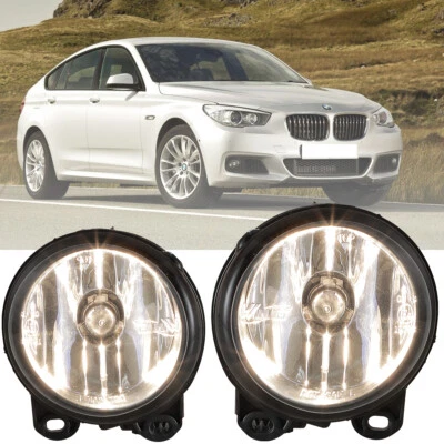 Luces antiniebla para BMW 535i GT 2010-2017 modelos base BMW 550i GT carcasa negra transparente Foto 1 de 4
