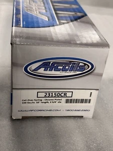 AFCO 23150CR 10 Inch Extreme Chrome Coil-Over Spring, 150 Rate - Picture 1 of 3