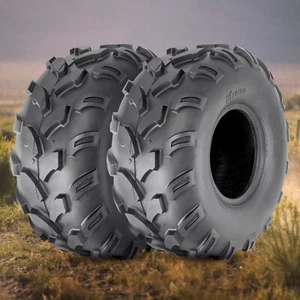 Juego de actualización de 2 neumáticos para ATV 18x9,5-8 4PR resistente 18x9,5x8 repuesto sin cámara - Imagen 1 de 8