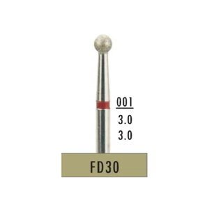 Electroplated Fine Grip For grind Zirconia FD30 Dental Diamond Bur HP 801/030F - Picture 1 of 1