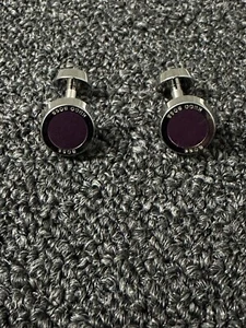 Boss Hugo Boss Cufflinks Round Enamel (without Original Packaging). (3) - Picture 1 of 6