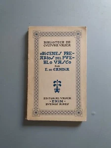 Enrique de Gandia - Origenes prearios del pueblo vasco - Picture 1 of 5