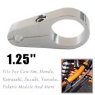 Motorcycle 1 1/4" Frame Handlebar Cable Clamp Clutch Brake Chrome For Harley Xl