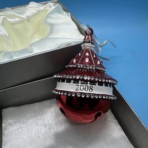 Rare 2008 Hotel Del Coronado Annual Ornament Real Bell Metal 120th Anniversary - Picture 1 of 8