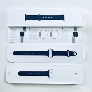 Original Apple Watch Sport Band Abyss Blue NEU OPEN BOX (Blau) 44/45/46/49mm - Bild 1 von 12