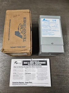 ACME T-1-81051 500 VA BUCK BOOST TRANSFORMER 500 WATT - Picture 1 of 7