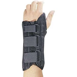 FLA Pro-Lite 8" Wrist Splint Black Left Hand Small - Picture 1 of 3