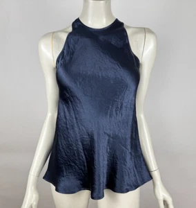 Aritzia Babaton Butler Tanktop Damen 2XS neu mit Etikett ärmellos Rundhalsausschnitt Tunika marineblau - Bild 1 von 12